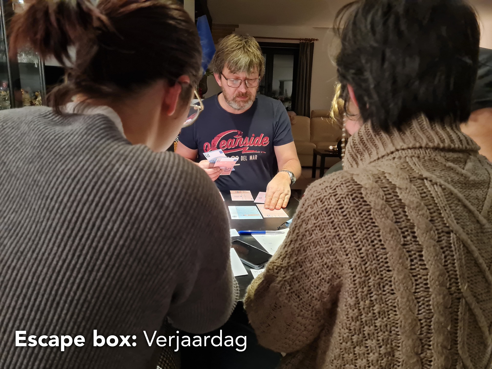 De escapbox wordt gespeeld